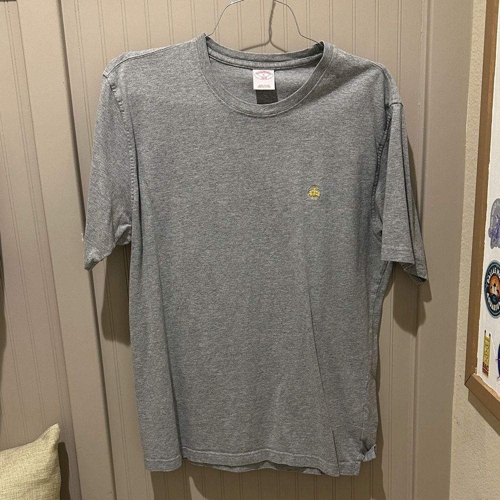Gray Men's Brooks Brothers T-Shirt